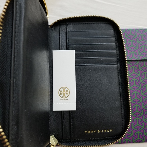 Tory Burch Marion Embossed Zip Wallet Wri… - Picture 7 of 8